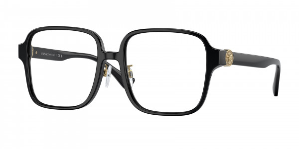 Versace VE3333D Eyeglasses, GB1 BLACK