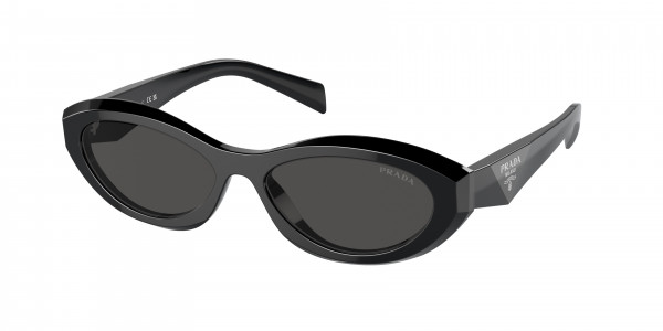 Prada PR 26ZS Sunglasses, 16K08Z BLACK DARK GREY (BLACK)