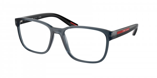 Prada Linea Rossa PS 06PV Eyeglasses, CZH1O1 CRYSTAL BLUE (BLUE)