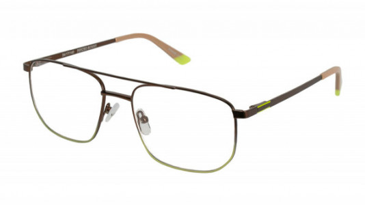 PSYCHO BUNNY PB 131 Eyeglasses, 2-BROWN