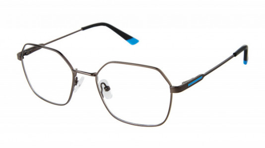 PSYCHO BUNNY PB 130 Eyeglasses, 1-GUNMETAL