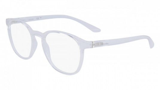 Calvin Klein CK23527 Eyeglasses, (971) CRYSTAL CLEAR