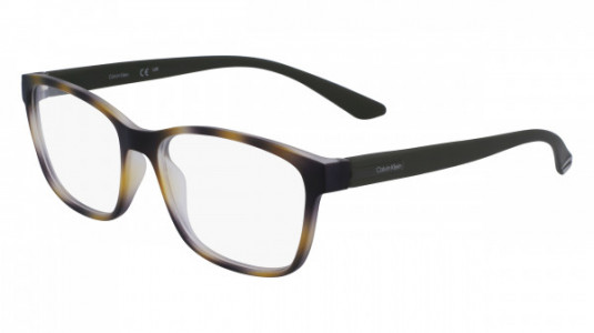 Calvin Klein CK23528 Eyeglasses, (340) GREEN HAVANA