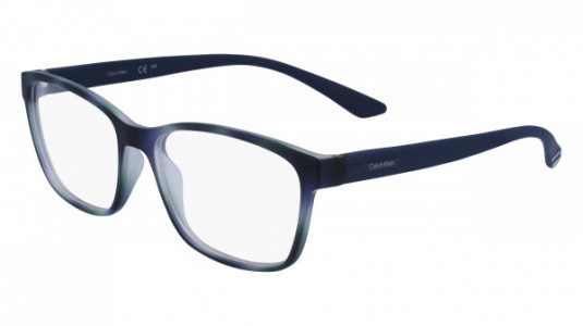 Calvin Klein CK23528 Eyeglasses, (460) BLUE HAVANA