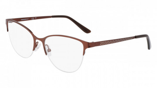 Marchon M-4022 Eyeglasses, (200) SHINY BROWN