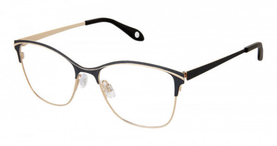 Fysh UK F-3707 Eyeglasses, M200-BLACK GOLD