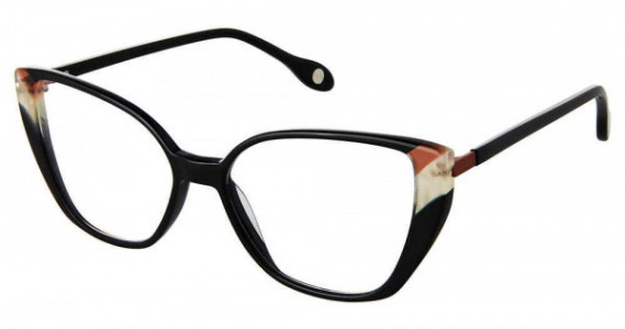 Fysh UK F-3703 Eyeglasses, S400-BLACK CREAM TERRACOTTA