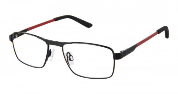 SuperFlex SFK-277 Eyeglasses, M100-BLACK RED
