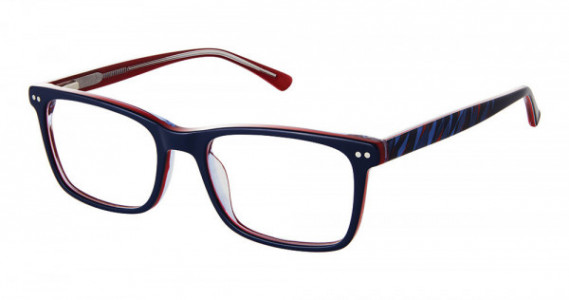 SuperFlex SFK-275 Eyeglasses, S301-NAVY RED