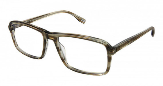 Evatik E-9258 Eyeglasses, S316-OLIVE SMOKE