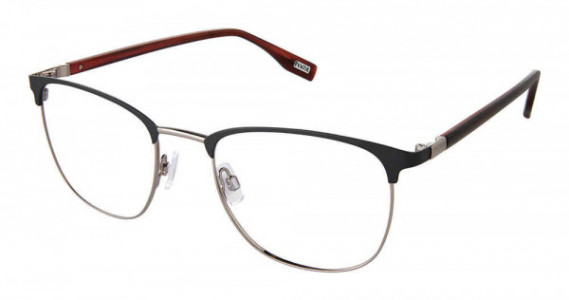 Evatik E-9255 Eyeglasses, M200-BLACK WINE HORN