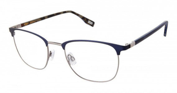 Evatik E-9255 Eyeglasses, M201-BLUE HORN