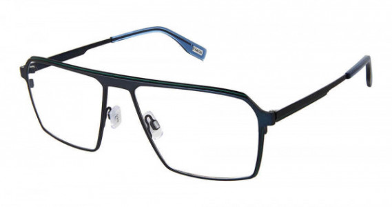 Evatik E-9253 Eyeglasses, M201-NAVY MOSS