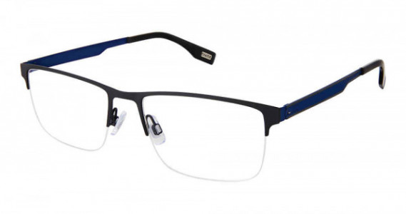 Evatik E-9238 Eyeglasses, M100-BLACK COBALT