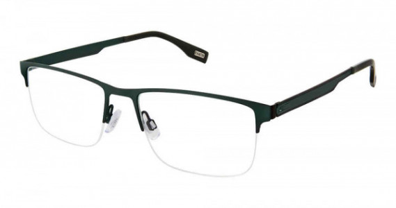 Evatik E-9238 Eyeglasses, M116-FOREST BLACK
