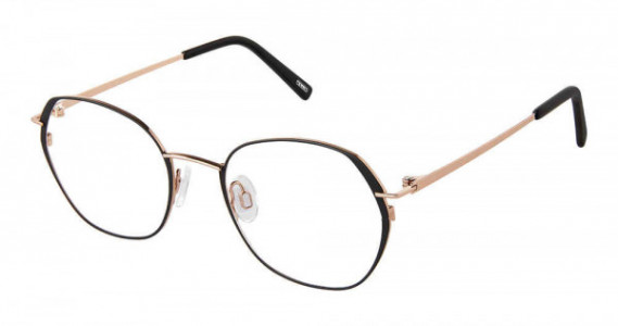 KLiiK Denmark K-734 Eyeglasses, M200-BLACK ROSE GOLD