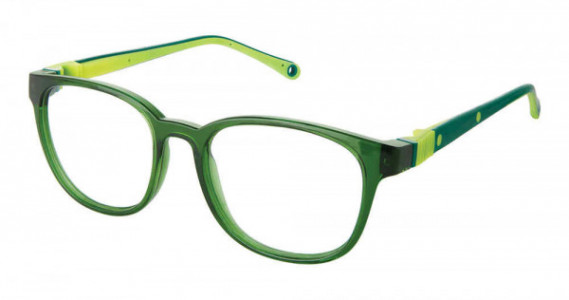 Life Italia NI-148 Eyeglasses, 2-GREEN LIME W/BLUE STRAP