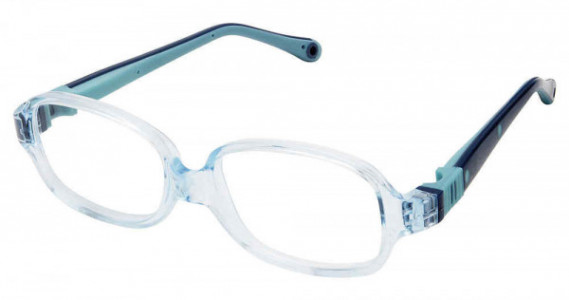 Life Italia NI-133 Eyeglasses, 4-AQUA BLUE W/SM BLUE STRAP
