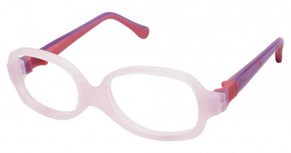 Life Italia NI-132 Eyeglasses, 1-ROSE FUCHSIA W/SM PINK STRAP