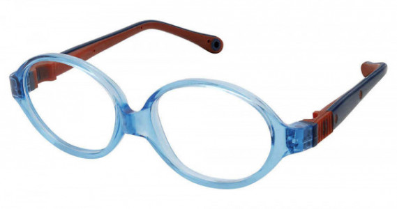 Life Italia NI-131 Eyeglasses, 5-BLUE RED W/SM BLUE STRAP