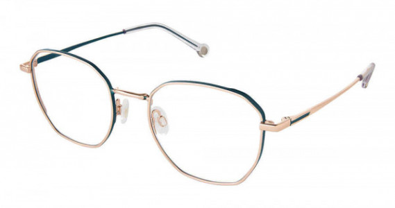 One True Pair OTP-162 Eyeglasses, S204-TEAL ROSE GOLD