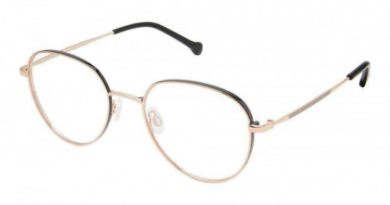 One True Pair OTP-124 Eyeglasses, S100-BLACK ROSE GOLD