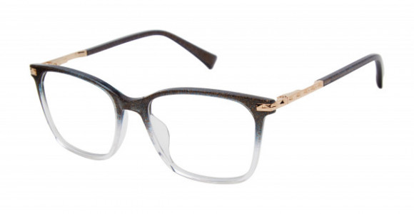 gx by Gwen Stefani GX100 Eyeglasses, Navy/Gold (NAV)