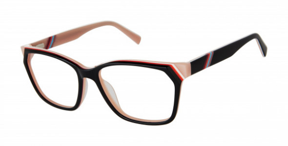 gx by Gwen Stefani GX096 Eyeglasses, Black (BLK)