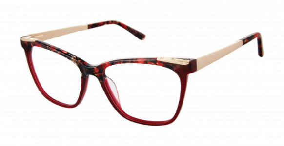 L.A.M.B. LA119 Eyeglasses, Red (RED)