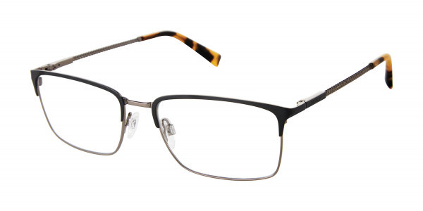 Buffalo BM526 Eyeglasses, Black/Gunmetal (BLK)
