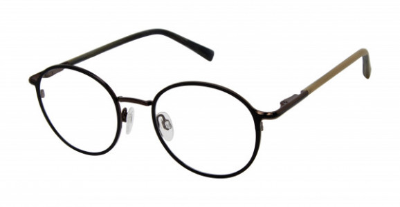 Buffalo BM525 Eyeglasses, Black/Dark Gunmetal (BLK)