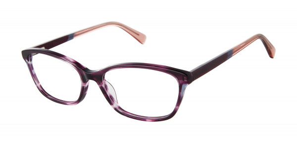 BOTANIQ BIO5015T Eyeglasses, Purple Horn (PUR)