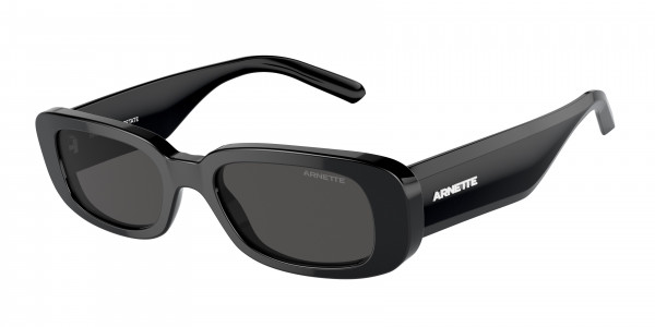 Arnette AN4317 LITTY Sunglasses, 121487 LITTY BLACK DARK GREY (BLACK)