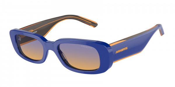 Arnette AN4317 LITTY Sunglasses, 12392H LITTY BLUE FIFTY BLUE/ORANGE (BLUE)