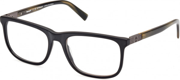 Timberland TB1803 Eyeglasses, 002 - Matte Black / Matte Black