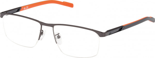 adidas SP5050 Eyeglasses, 008 - Shiny Gunmetal / Grey/Monocolor
