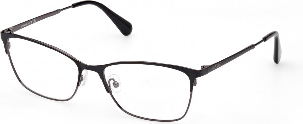 MAX&Co. MO5111 Eyeglasses, 008 - Shiny Black / Shiny Black
