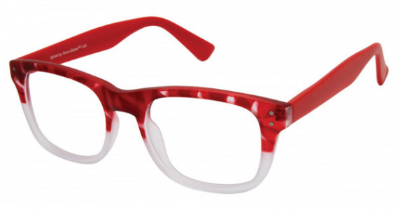 New Globe M444 Eyeglasses, RED