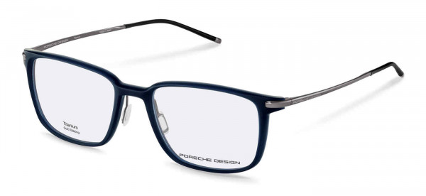 Porsche Design P8735 Eyeglasses, BLUE / DK GREY (D)