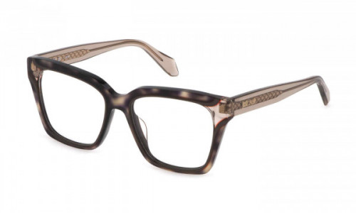 Just Cavalli VJC002V Eyeglasses, BROWN (07UX)
