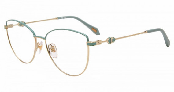 Just Cavalli VJC014 Eyeglasses, LT GOLD W/COLOR -0492