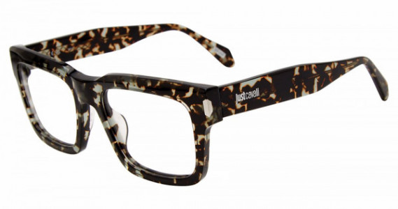 Just Cavalli VJC015 Eyeglasses, BROWN (03KA)