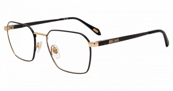 Just Cavalli VJC018 Eyeglasses, ROSE GOLD/BLACK -0301