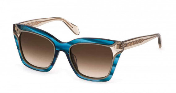 Just Cavalli SJC024V Sunglasses, GREEN/BLUE -0931