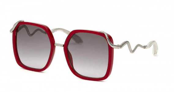 Roberto Cavalli SRC003M Sunglasses, FULL RED -09EZ