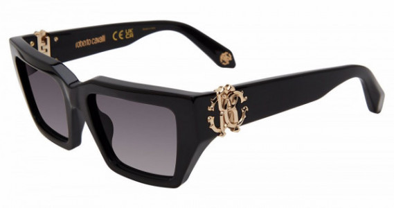 Roberto Cavalli SRC016M Sunglasses, BLACK -0700