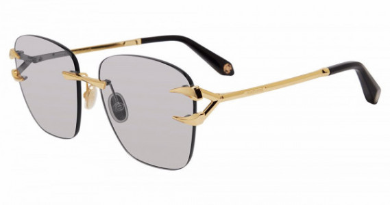 Roberto Cavalli SRC022 Sunglasses, YELLOW GOLD -400F