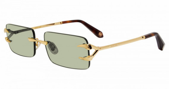 Roberto Cavalli SRC023 Sunglasses, YELLOW GOLD -400C