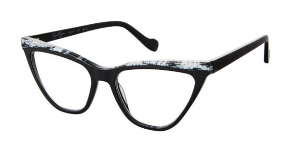 Jessica Simpson JO1211 Eyeglasses, OX BLACK/WHITE ZEBRA