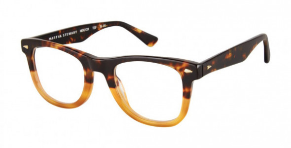 Martha Stewart MSO121 Eyeglasses, TSF TORTOISE FADE